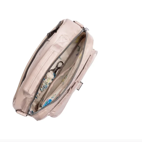 Lug Sidecar Convertible Crossbody Bag- Sand Taupe - Picture 4 of 5